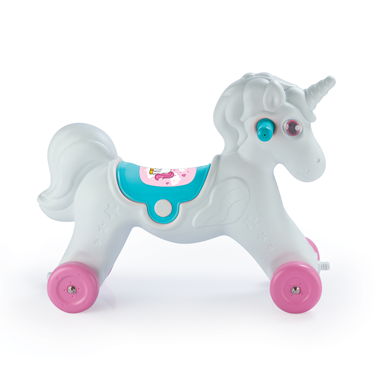 Качалка Dolu лошадка белый - фото 6