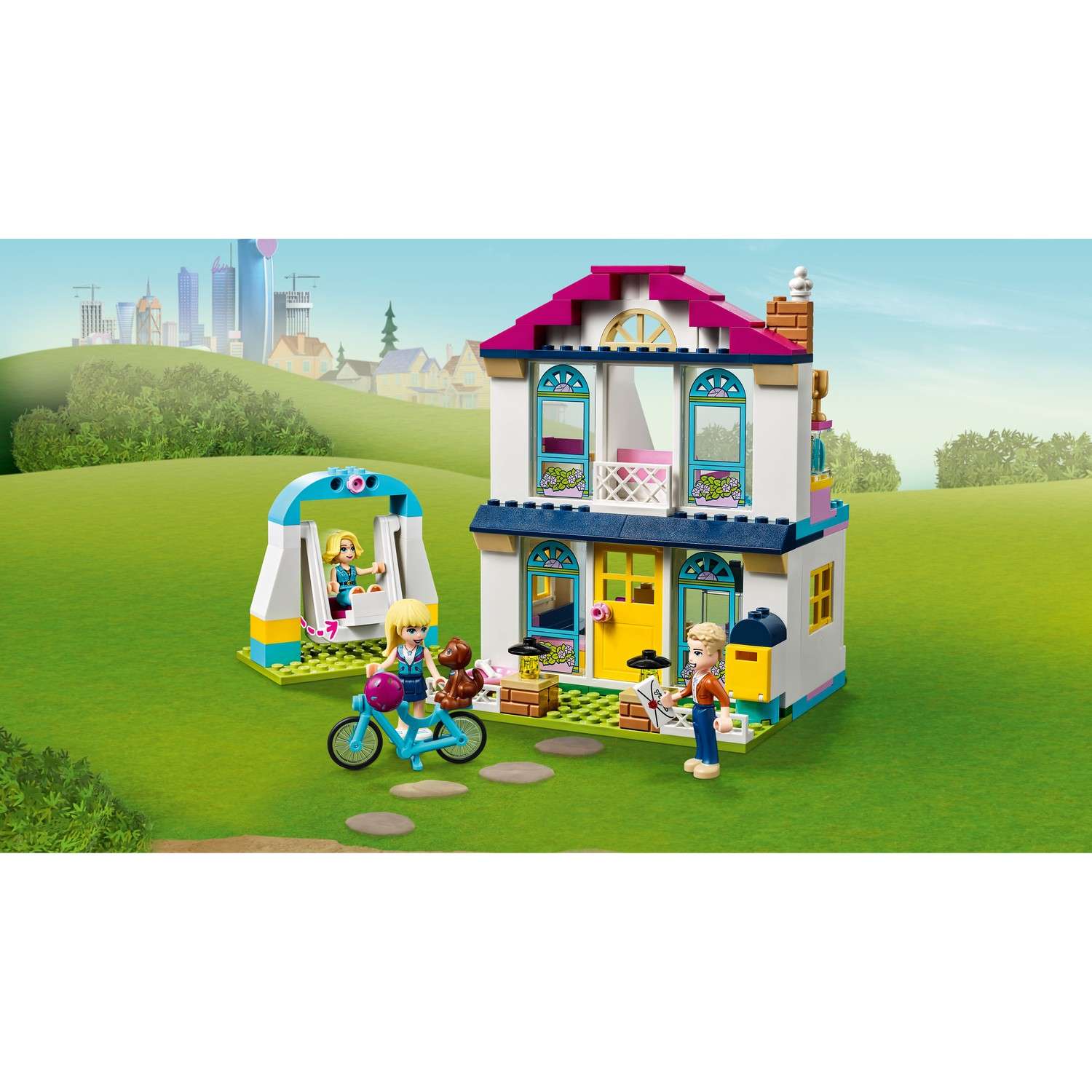 Конструктор LEGO Friends Дом Стефани блочный - фото 12