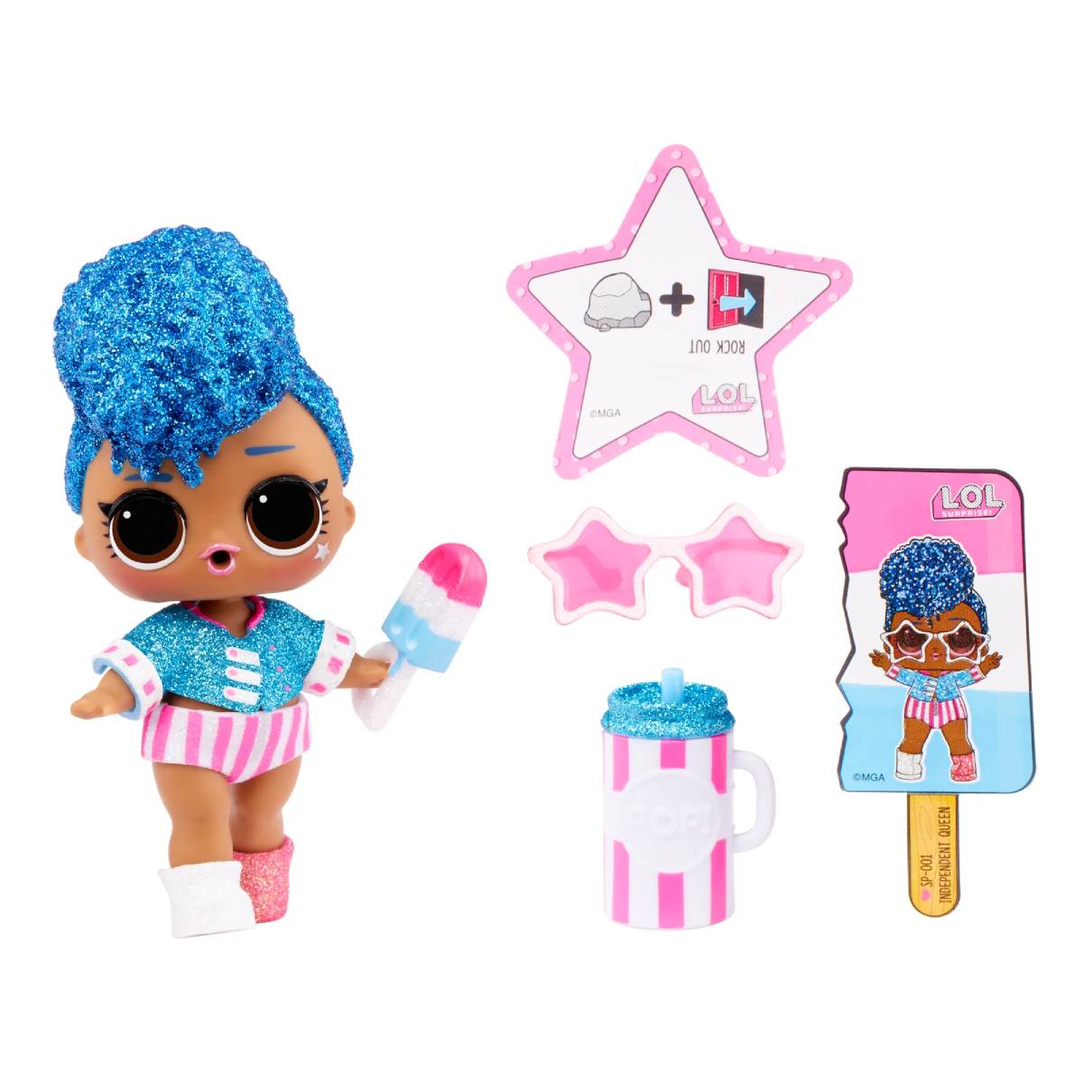 Кукла мини L.O.L. Surprise! Summer Supreme Queen 00-00019241 - фото 3