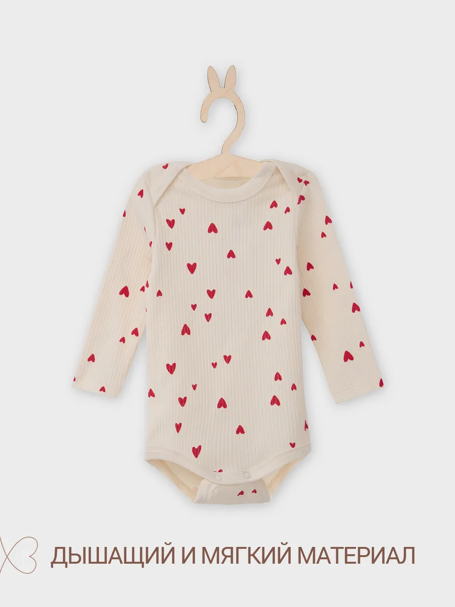 Комплект Mark Formelle (Марк Формэль) 89406/сердечки на молочном +красный - фото 11