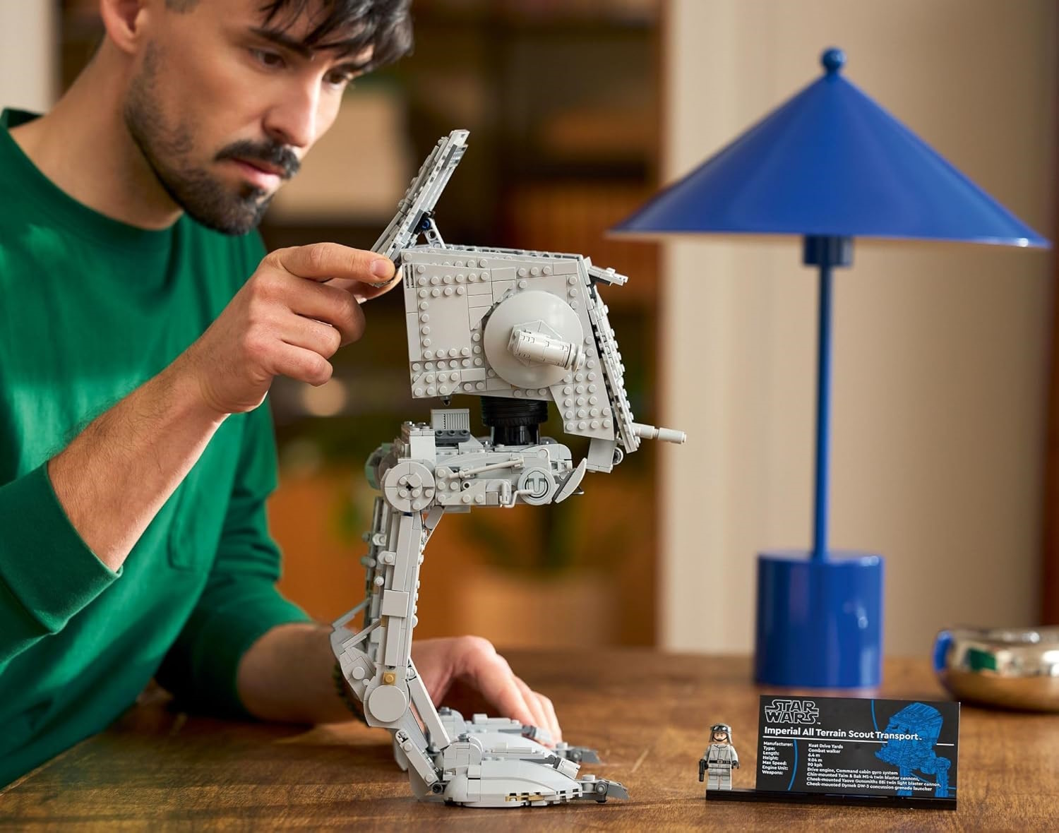 Конструктор LEGO Star Wars AT-ST Уокер 1513 дет. - фото 6