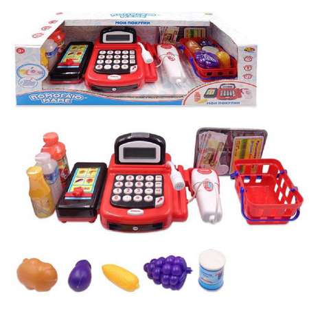 Игровой набор Abtoys продукты, касса