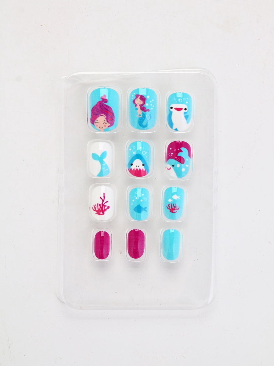 Детские накладные ногти Выбражулька Русалка - фото 2