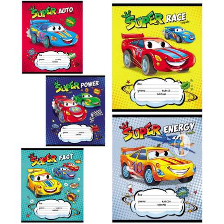 Тетрадь Prof-Press клетка 12 лист. в ассортименте