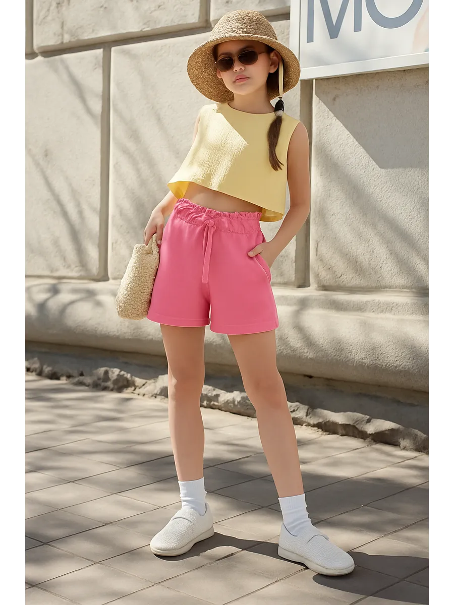 Шорты Mark Formelle (Марк Формэль) 137728/розовое саше - фото 9