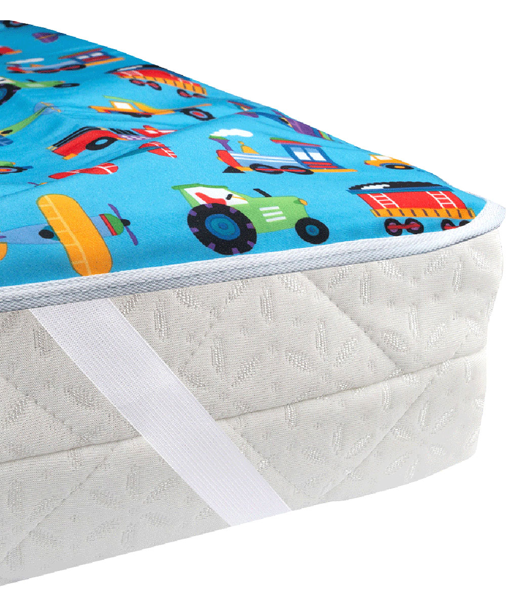 Наматрасник Multi-Diapers Машинки 60х120 - фото 1