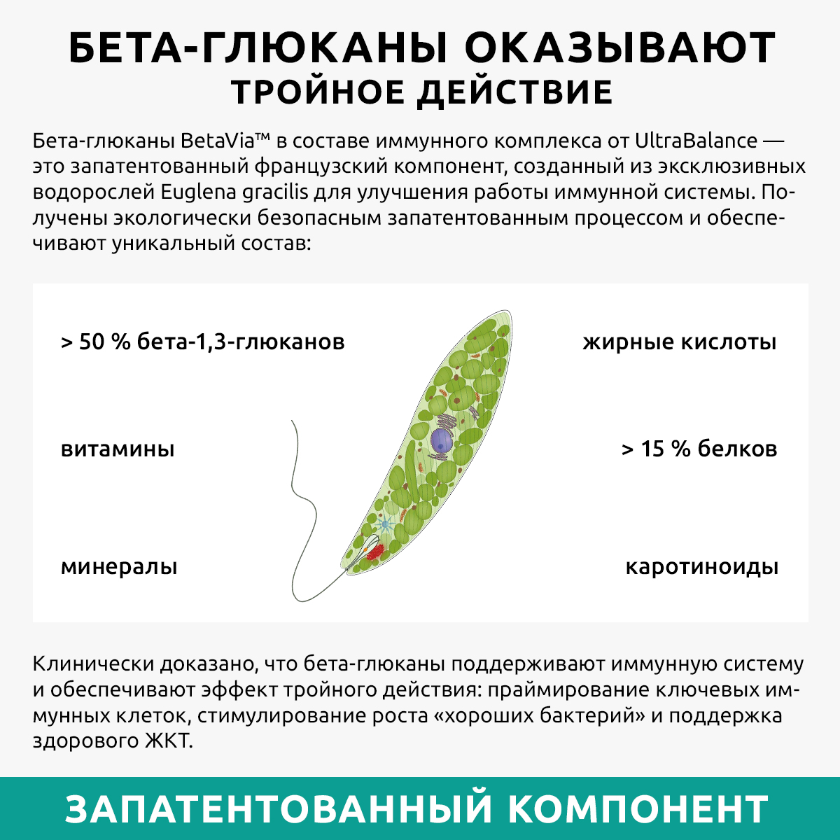 Витамины для иммунитета UltraBalance IMMUNO ACTIVE витаминный комплекс мультивитамины для взрослых 60 капсул - фото 7