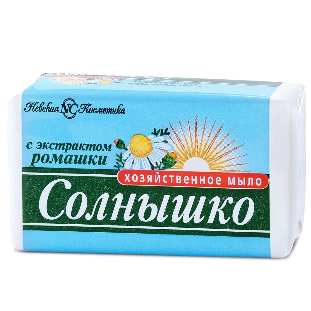 Мыло хозяйственное Солнышко 140 г - фото 1