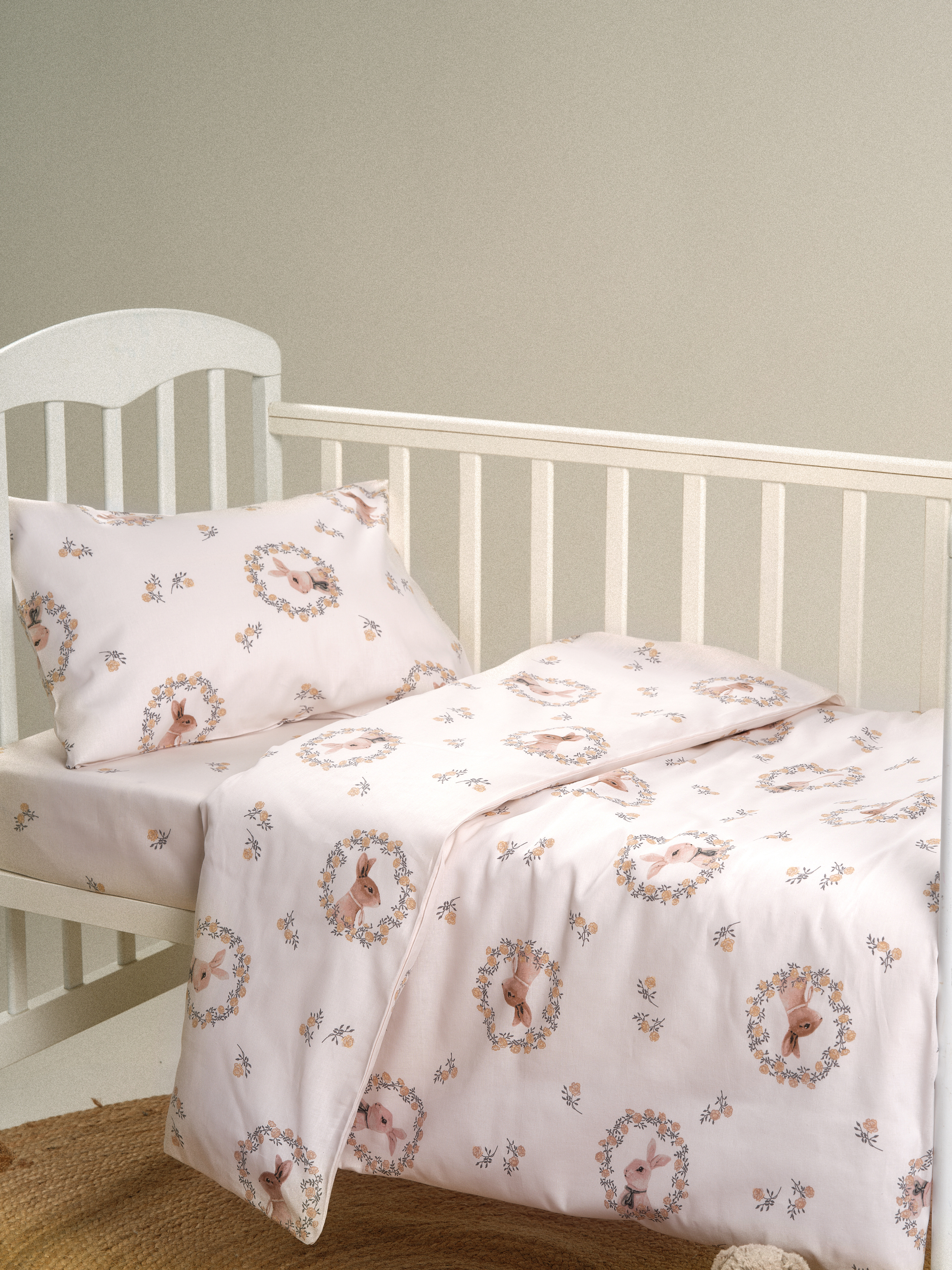 Комплект постельного белья Ночь Нежна Мистер Рэббит детский 3 предм. - фото 1