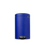 Бак мусорный Brabantia NewIcon с педалью минерально синий 12л 206863