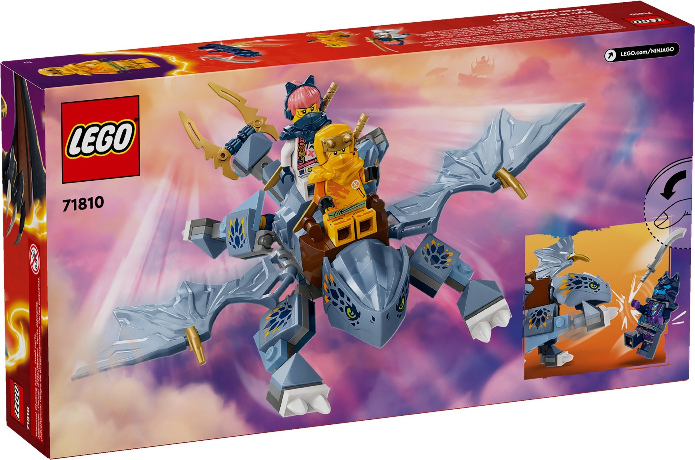 Конструктор LEGO NINJAGO 71810 132 дет. - фото 2