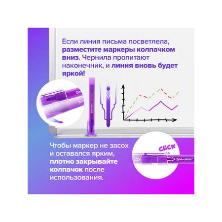 Маркеры Brauberg 12 цв.