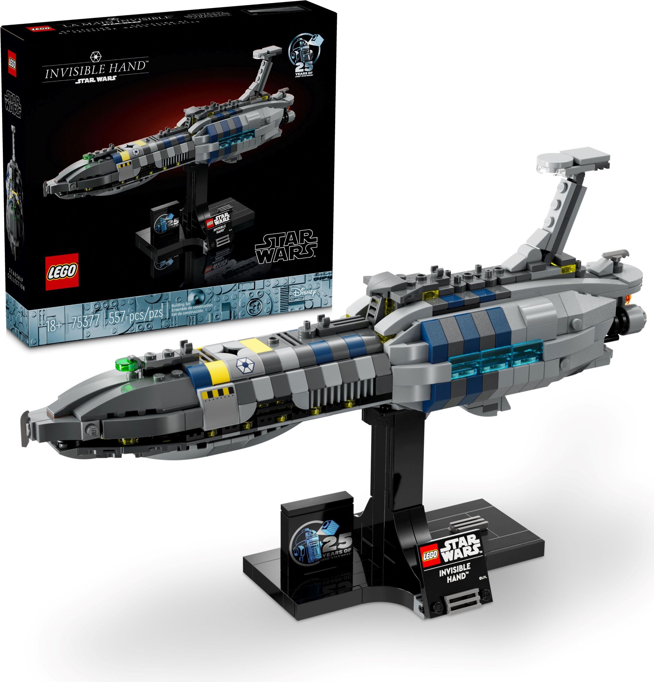 Конструктор LEGO Star Wars Невидимая рука 75377 557 дет. - фото 1