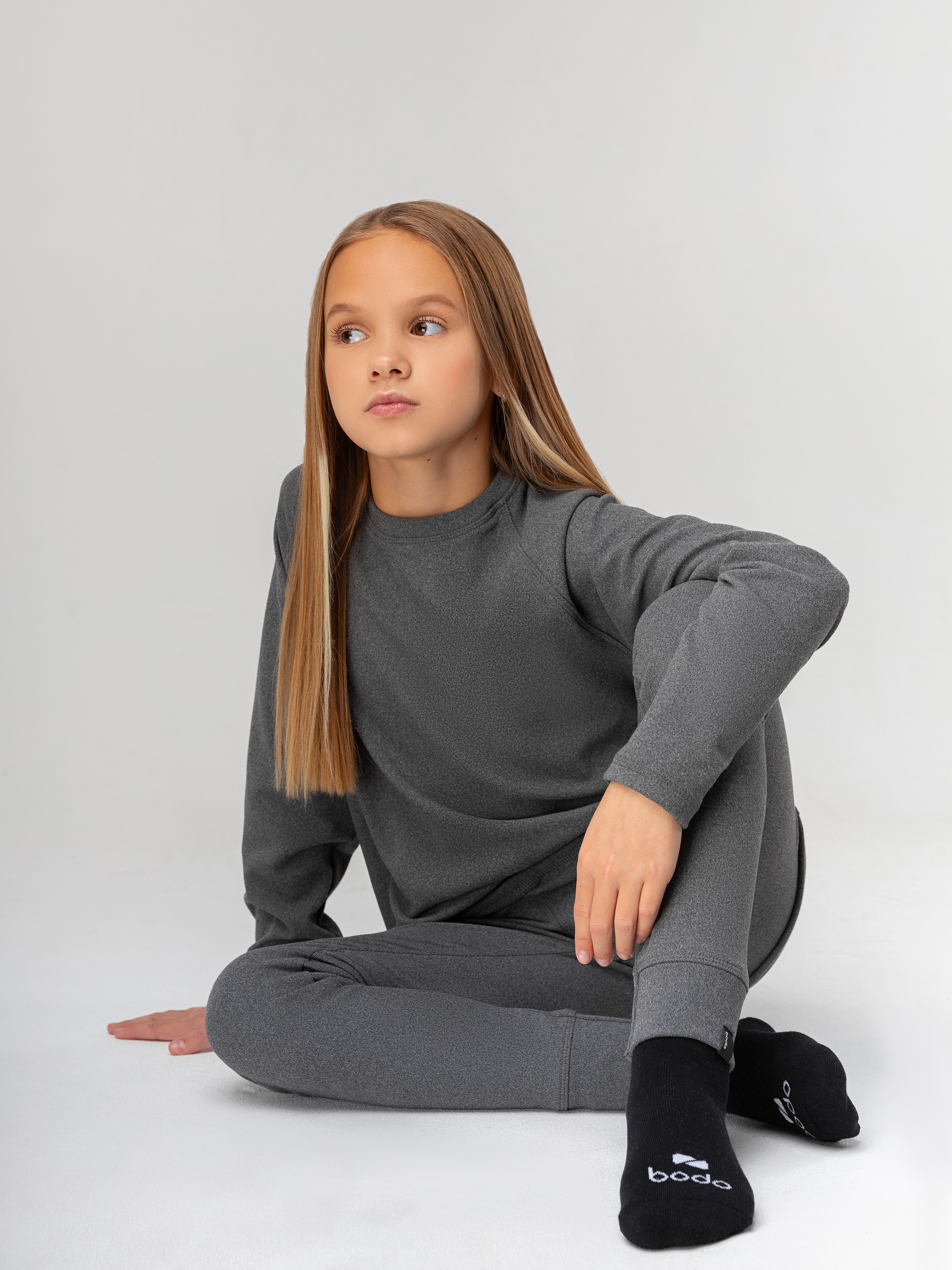 Термокостюм Bodo 46-159MU_темно-серый меланж - фото 3