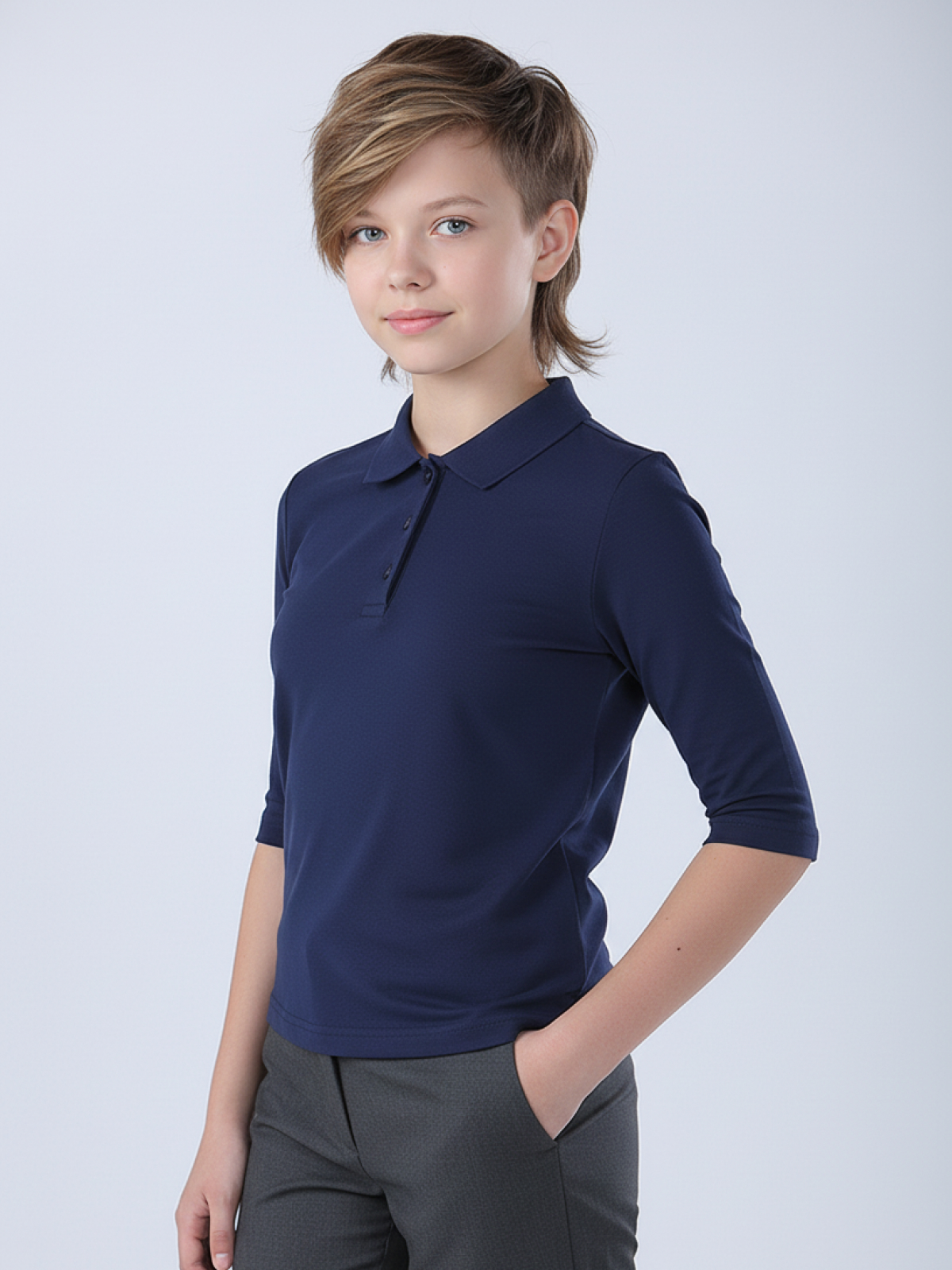 Поло Ladno 240темно-синий - фото 1
