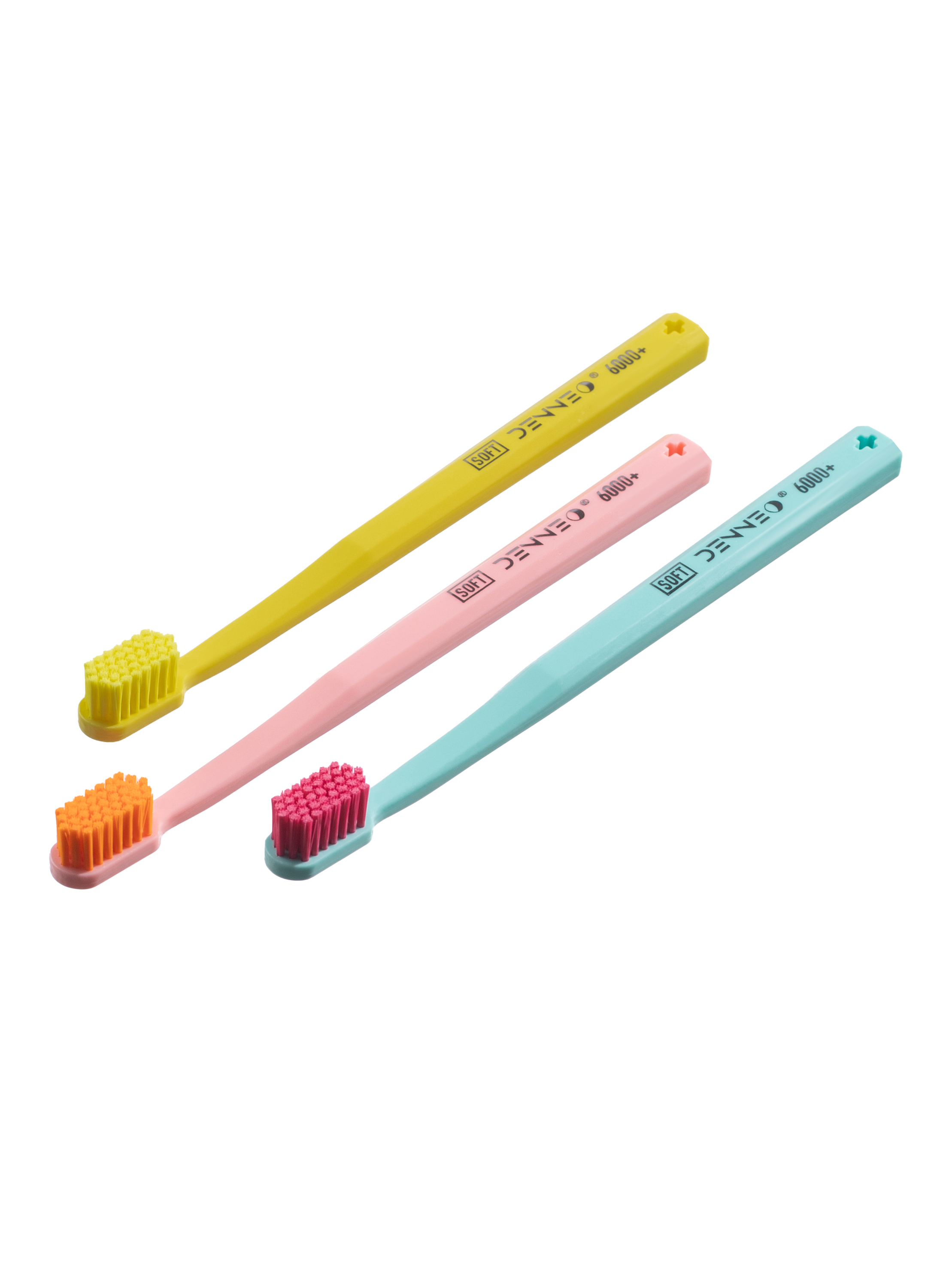 Зубная щетка классическая DENNEO от 6 лет 3 шт. - фото 4