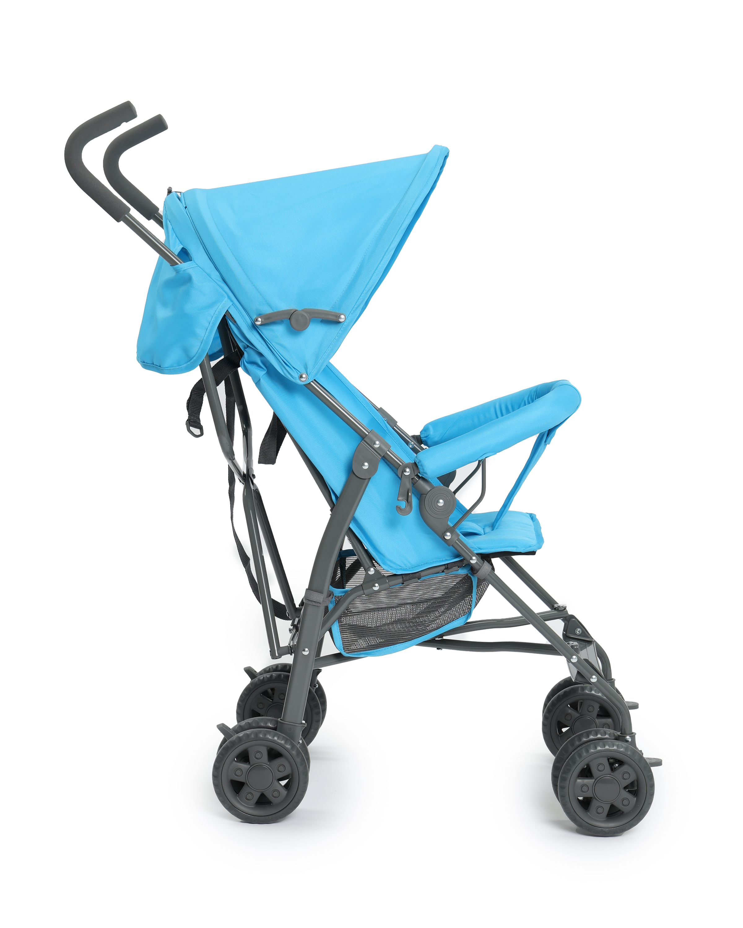 Коляска прогулочная BabyGo Mirage синий - фото 3