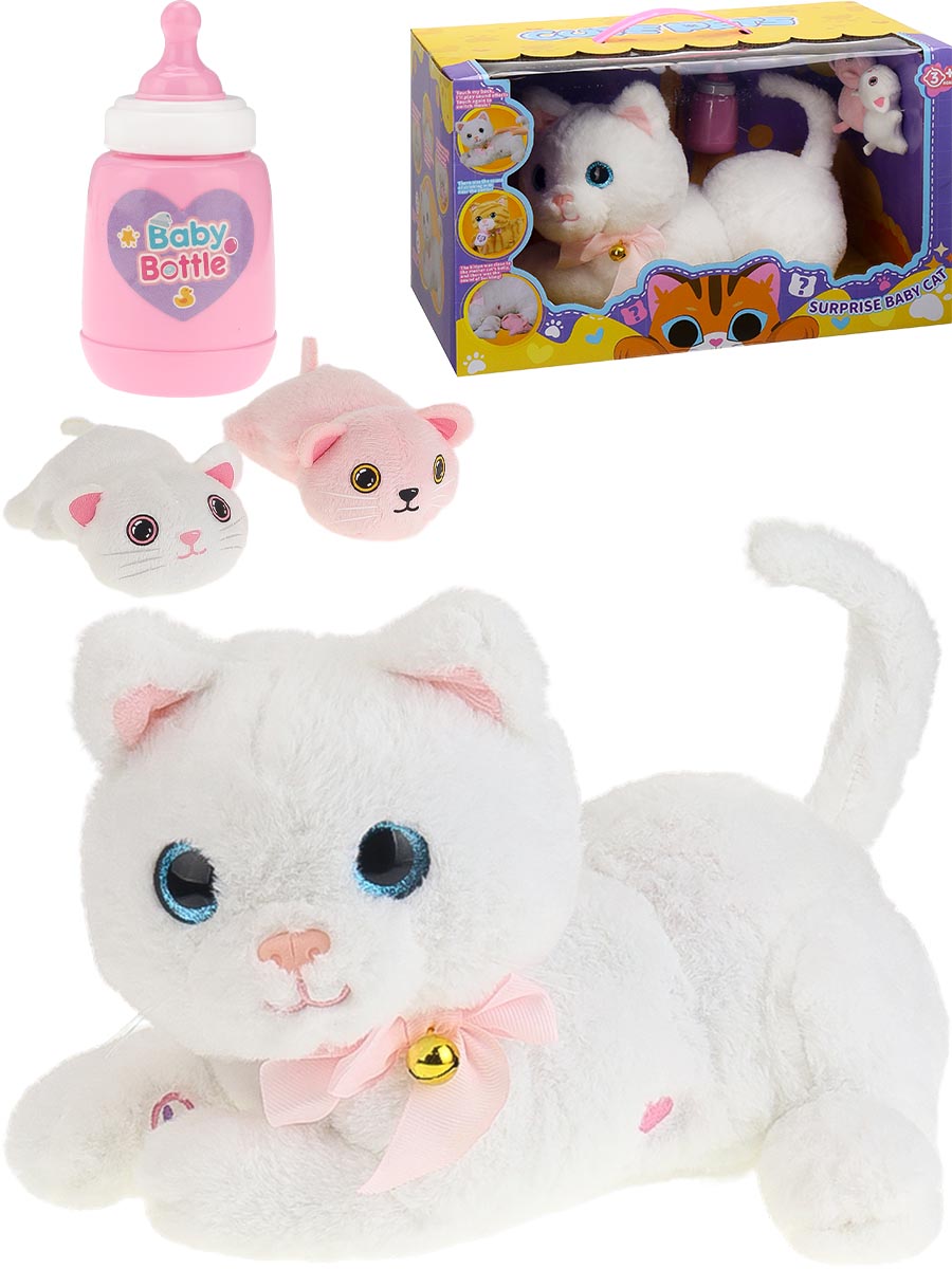Игрушка мягкая Рыжий кот котик - фото 1