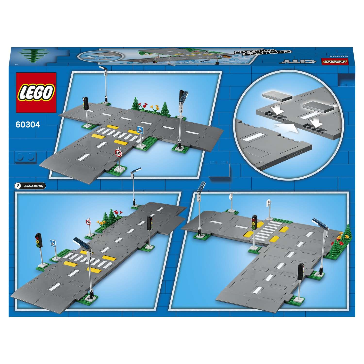 Конструктор LEGO City Town Дорожные пластины - фото 3
