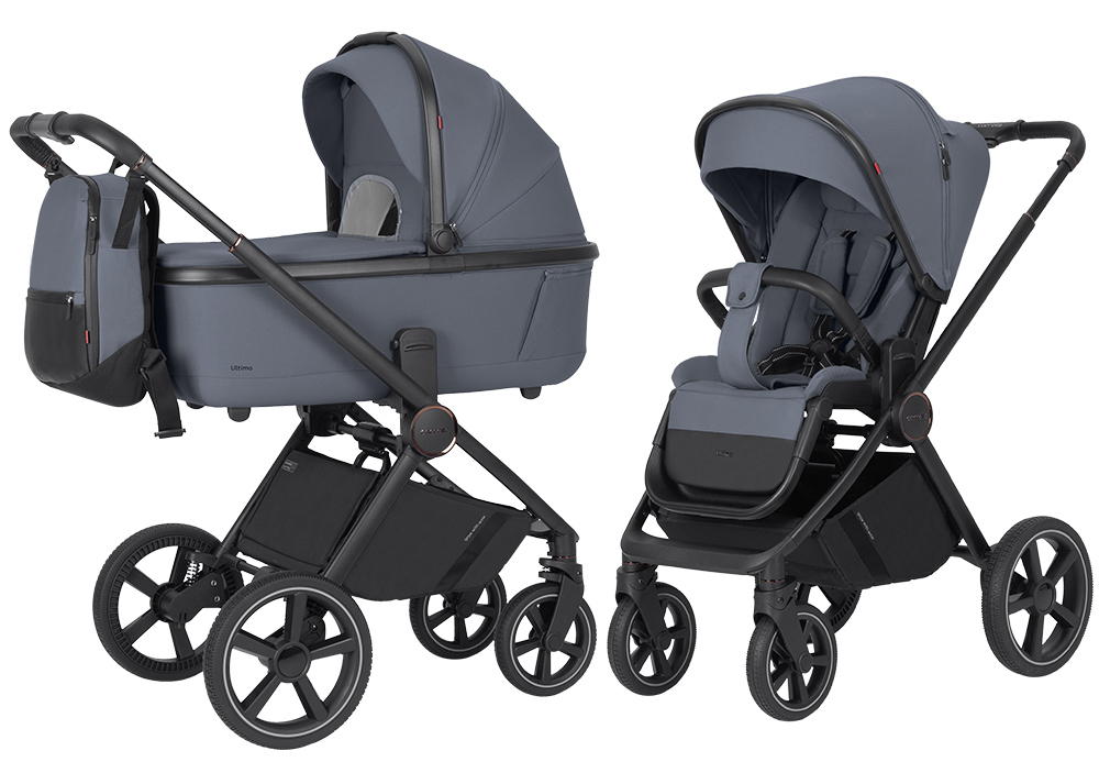 Коляска 2в1 Carrello Ultimo CRL-6528 серый - фото 1