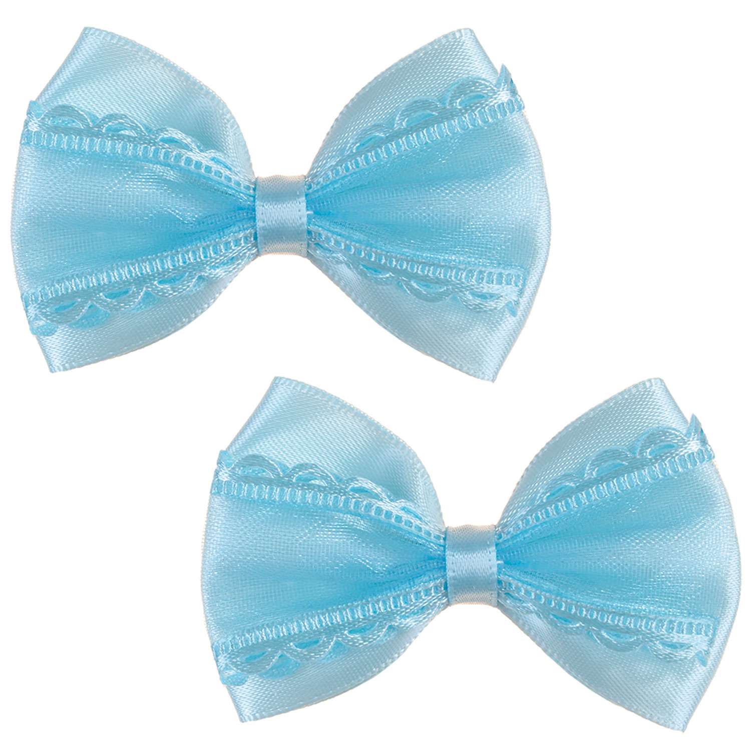 Бант Babys JOY 2шт Голубой MN121/2-024 MN121/2-024 - фото 1