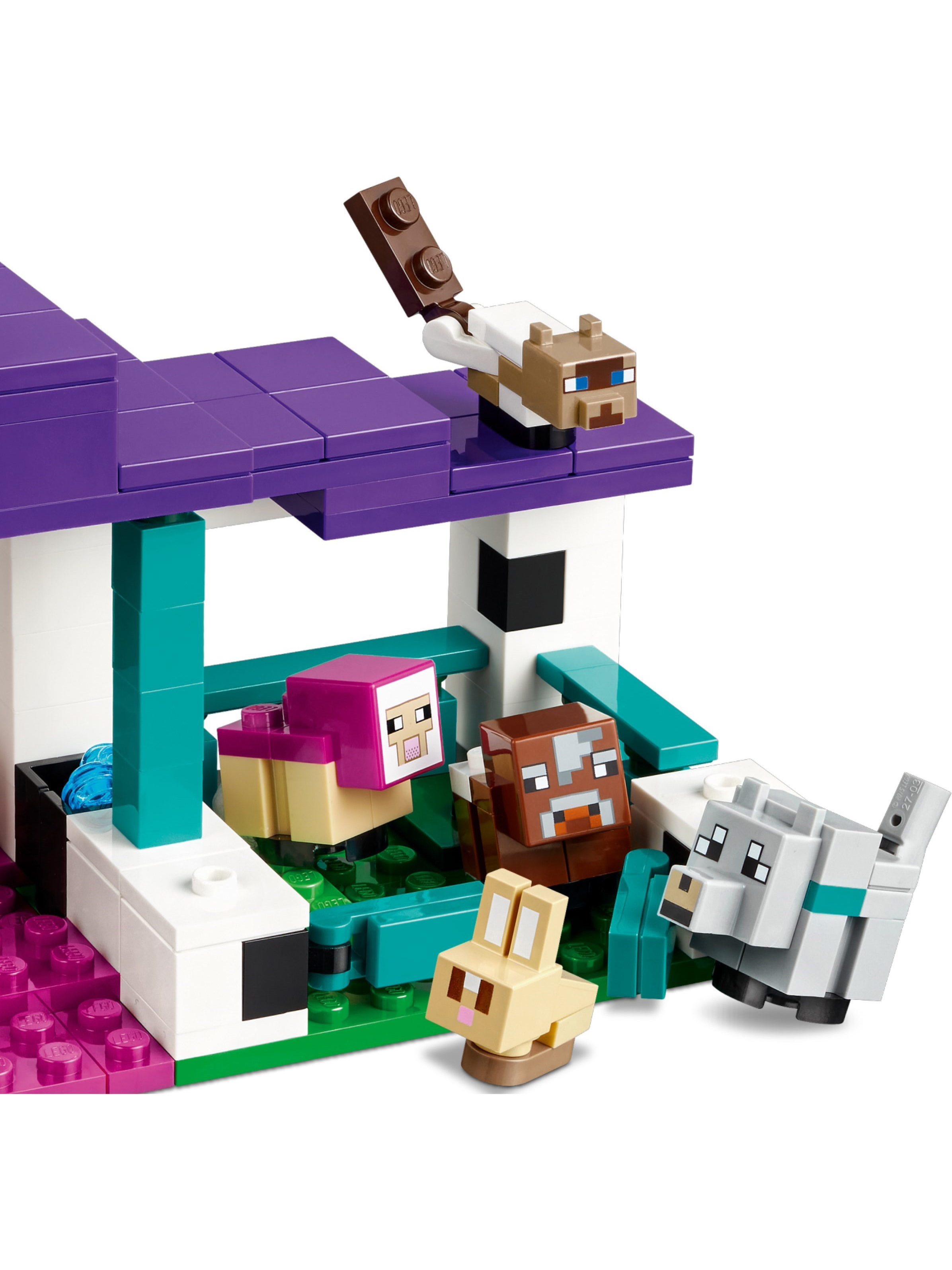 Конструктор LEGO Minecraft Приют для животных 206 дет. - фото 7