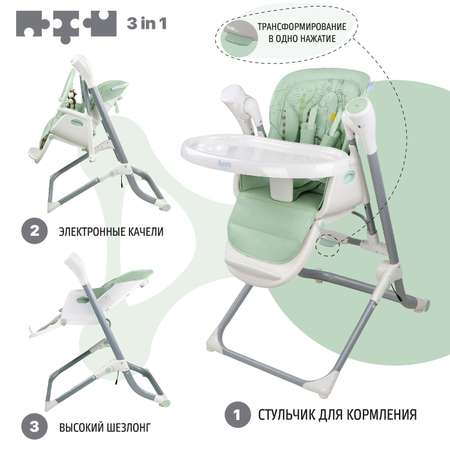 Стульчик для кормления Nuovita трансформер