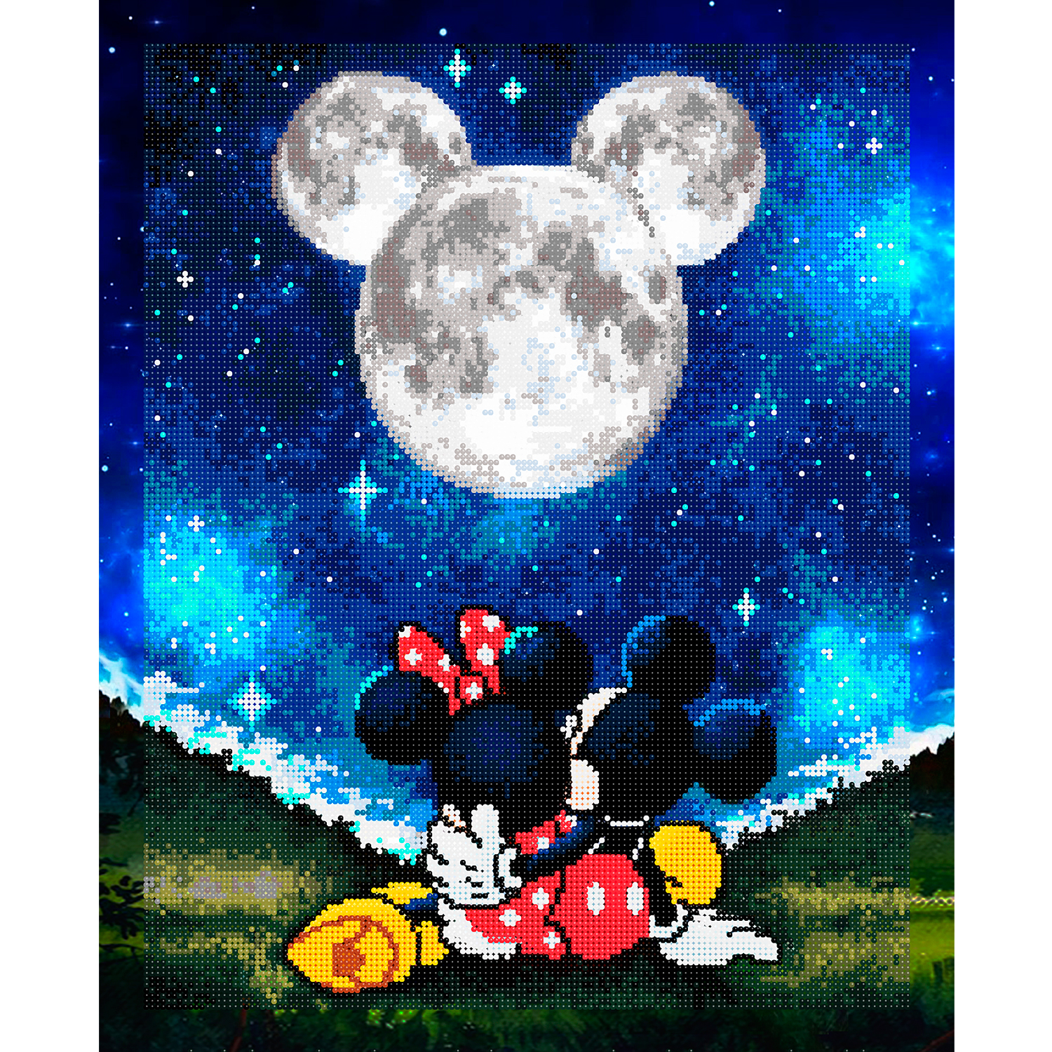 Алмазная мозаика Art on Canvas Микки и Мини в ассортименте - фото 2
