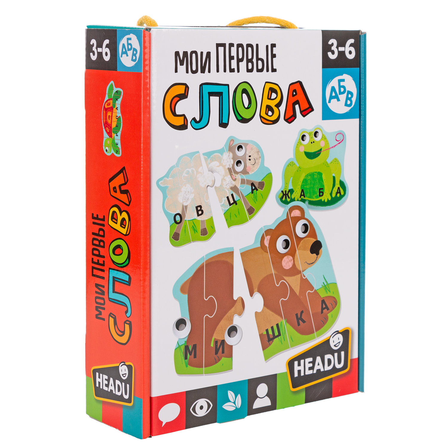 Настольная игра HEADU Мои первые слова для детей - фото 2