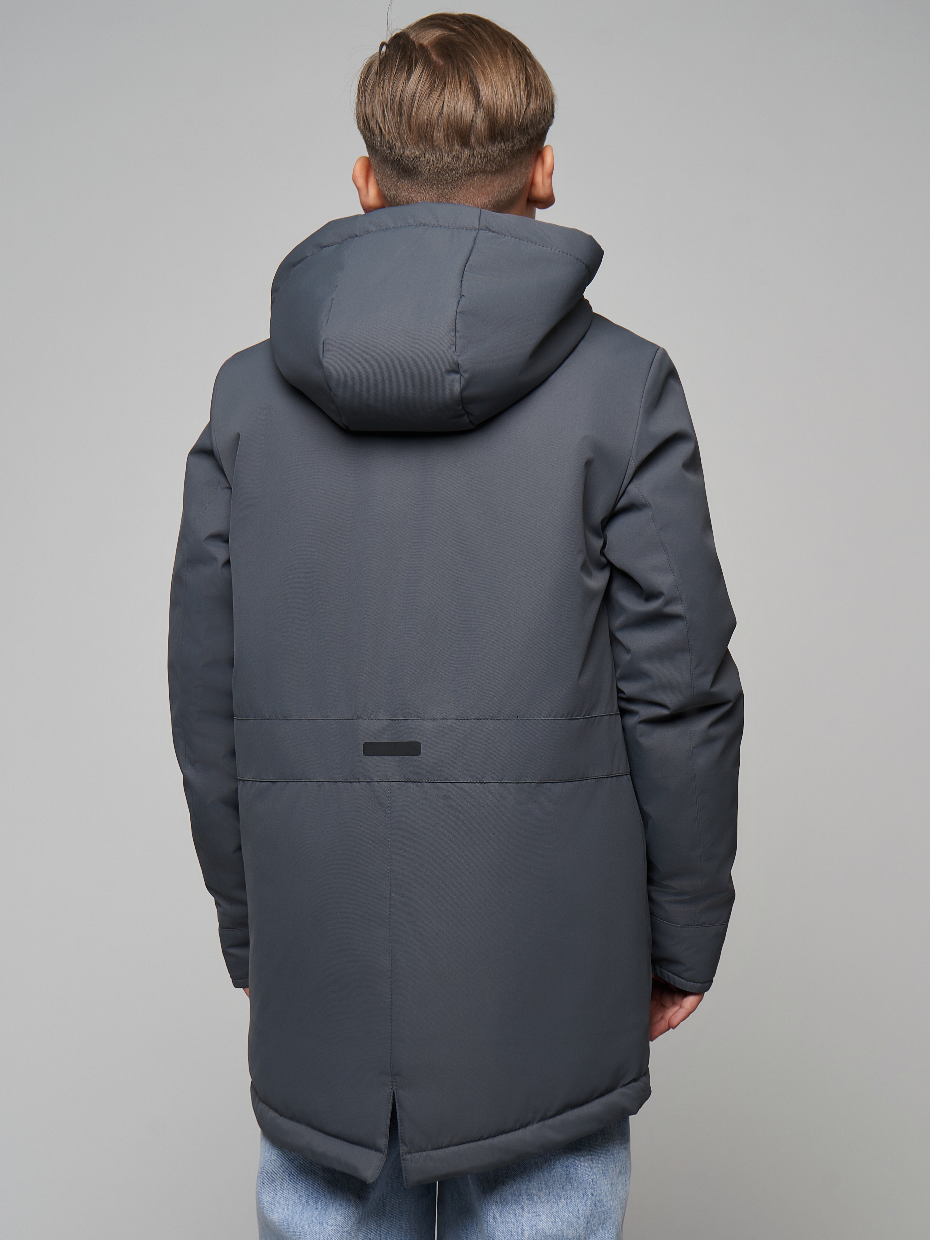 Парка RODOS М-305/серый - фото 5