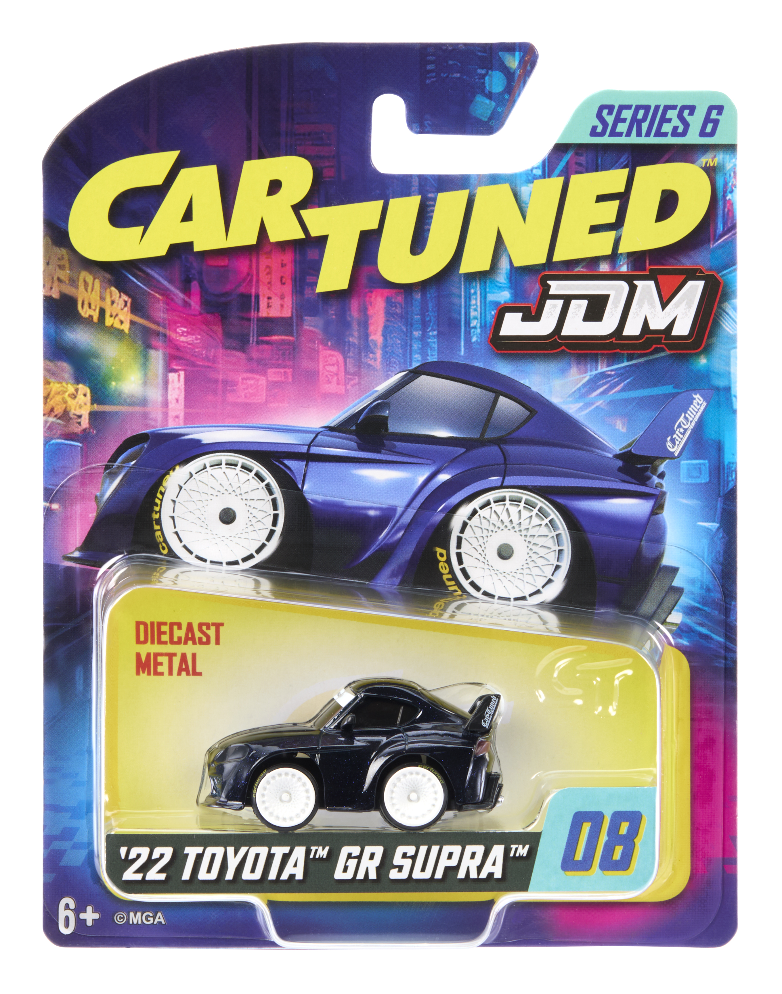 Автомобиль CarTuned Toyota Супра GR 2022 1:64 75843 - фото 1