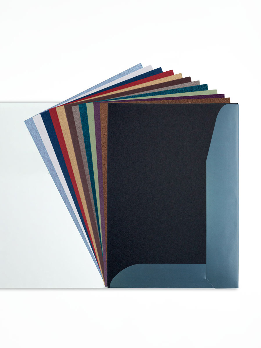 Художественная бумага, цветной картон, цветная бумага, папка для рисования Малевичъ 12 лист. - фото 9