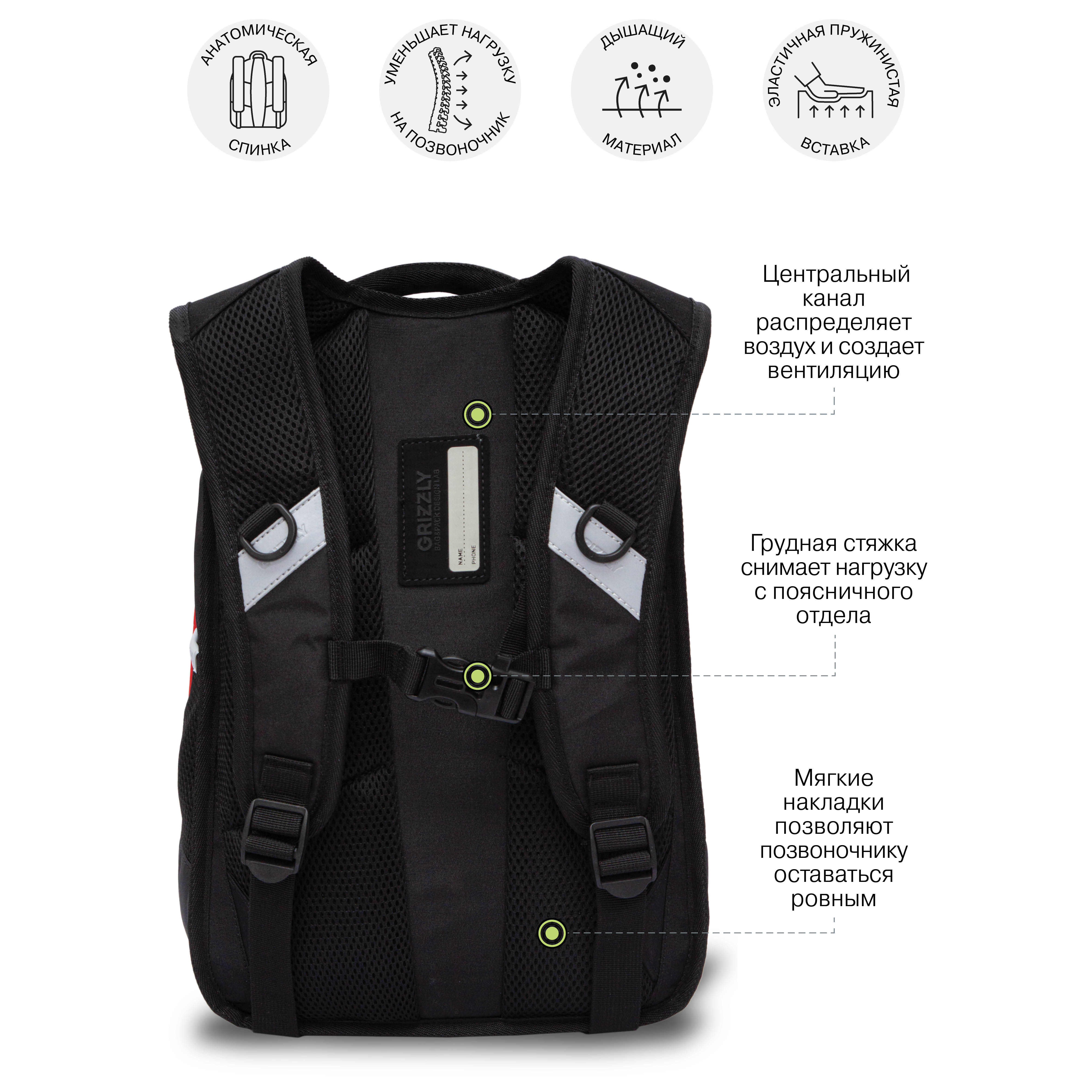 Рюкзак Grizzly для мальчика - фото 7