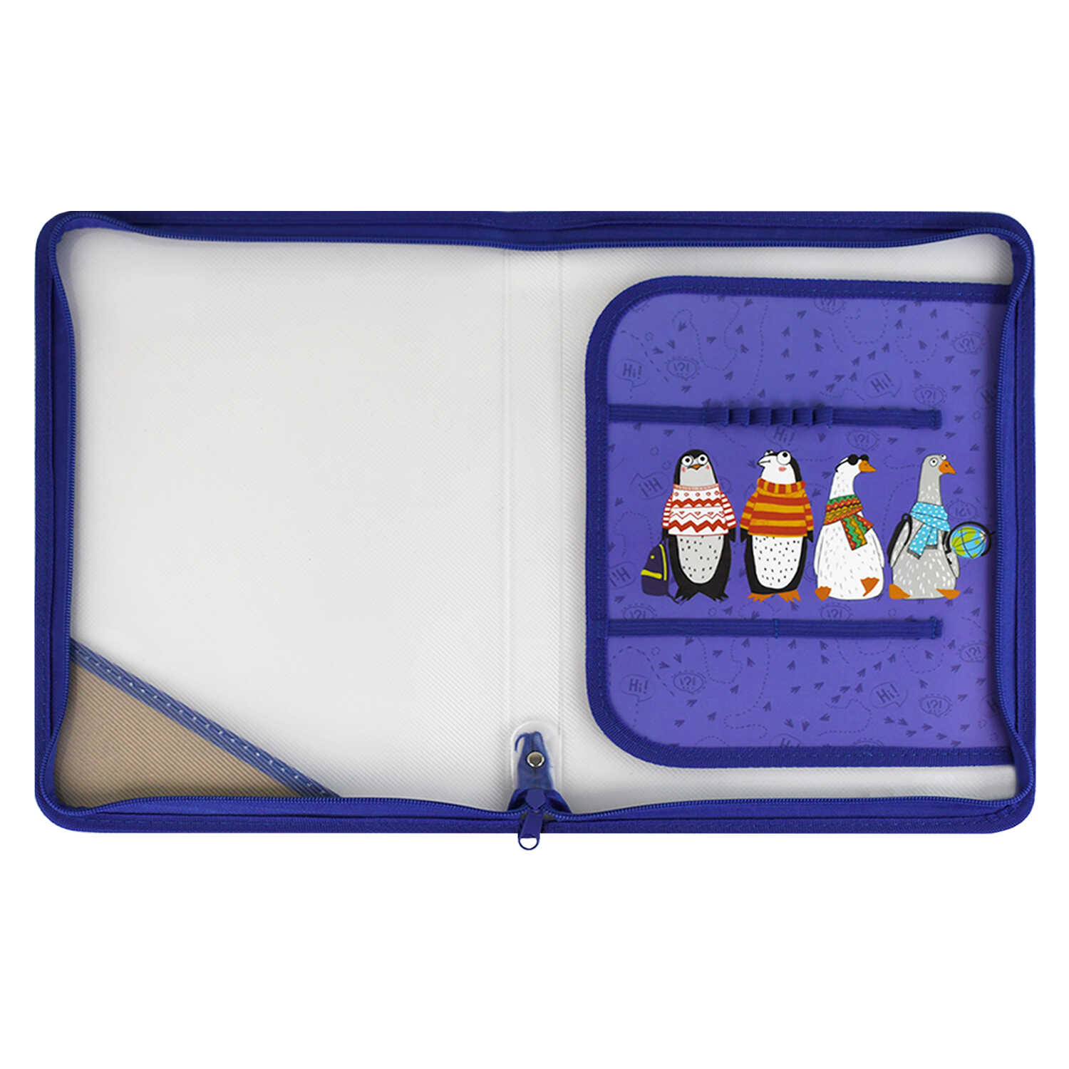 Папка для тетрадей Феникс + Пингвины и гуси А4 - фото 6