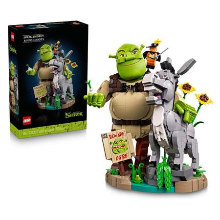Конструктор LEGO Disney Шрек Осёл и Кот в сапогах 1403 дет.