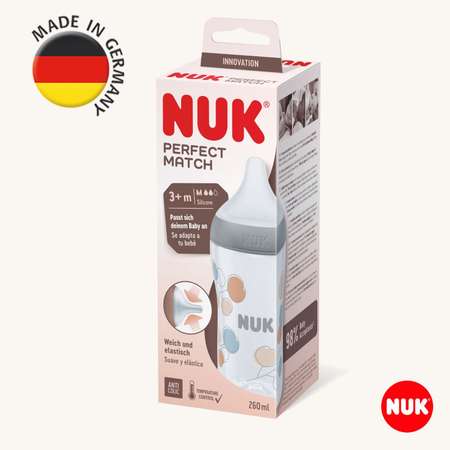 Бутылочка Nuk Natural Feeling 260 мл