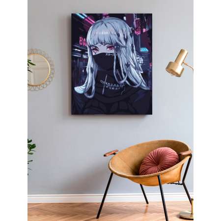 Картина по номерам Art on Canvas Девушка аниме в ассортименте