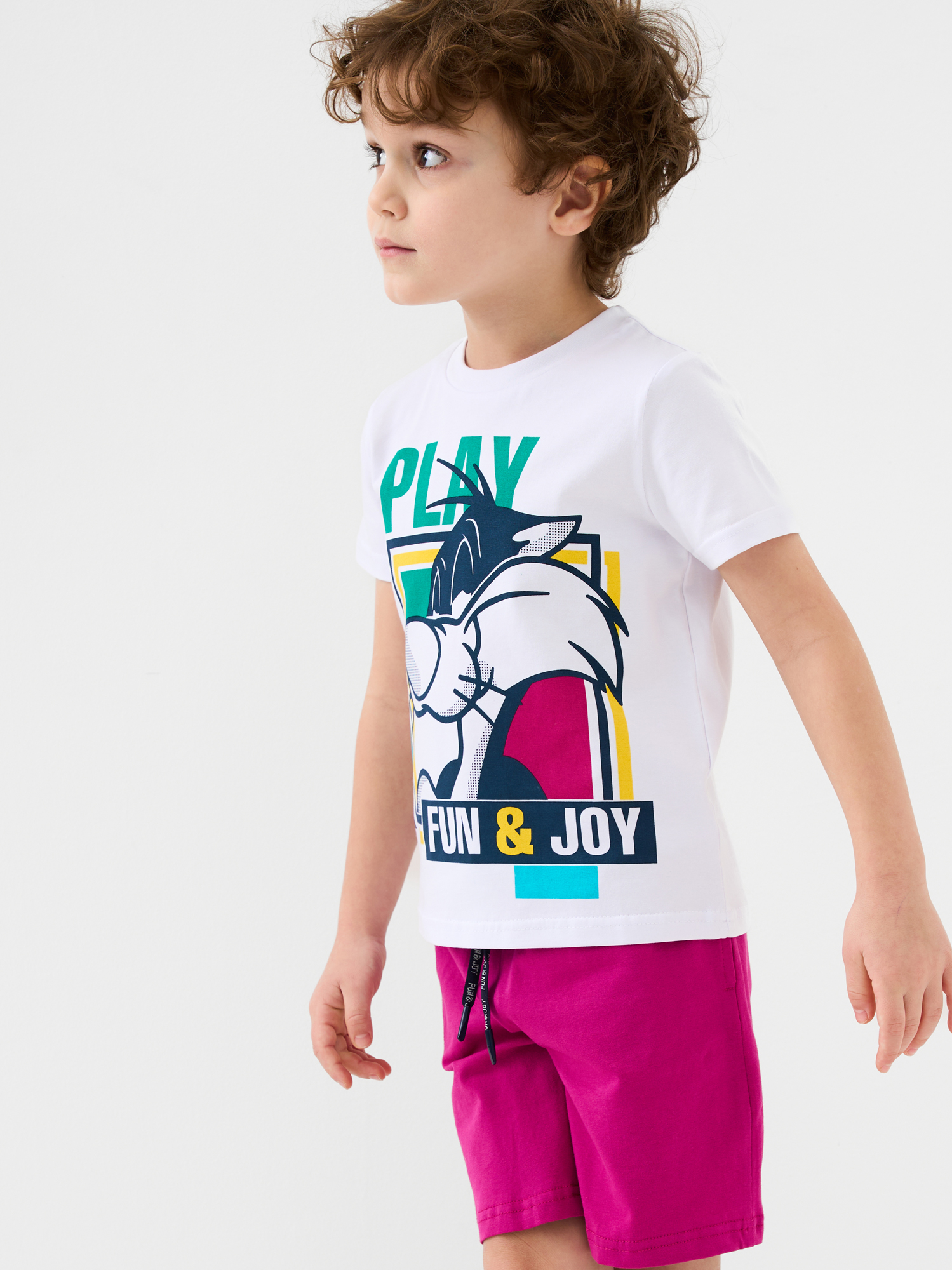 Футболка и шорты PlayToday 12632021 - фото 4