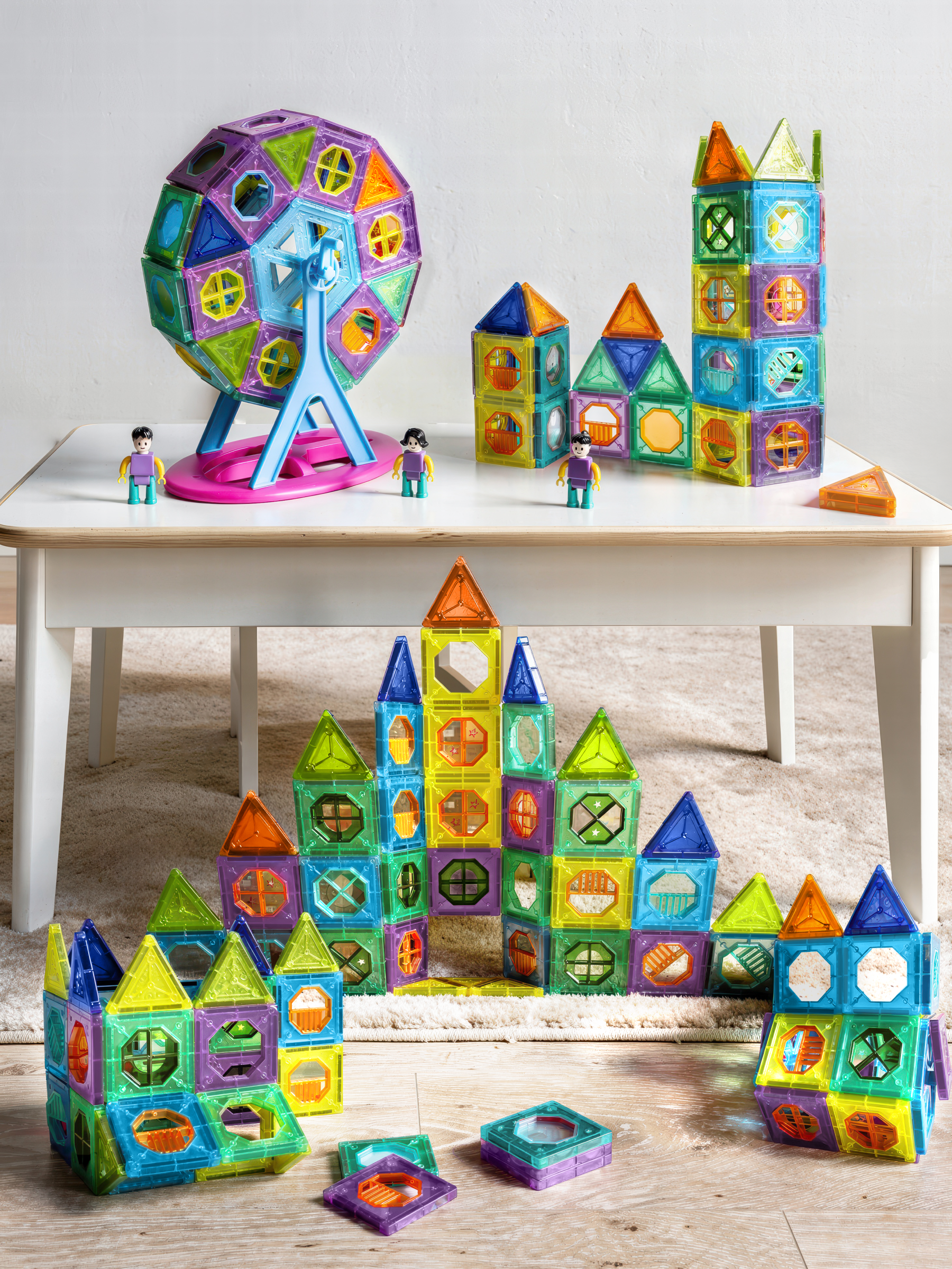 Конструктор SAYFUN toys магнитный 73 дет. - фото 12