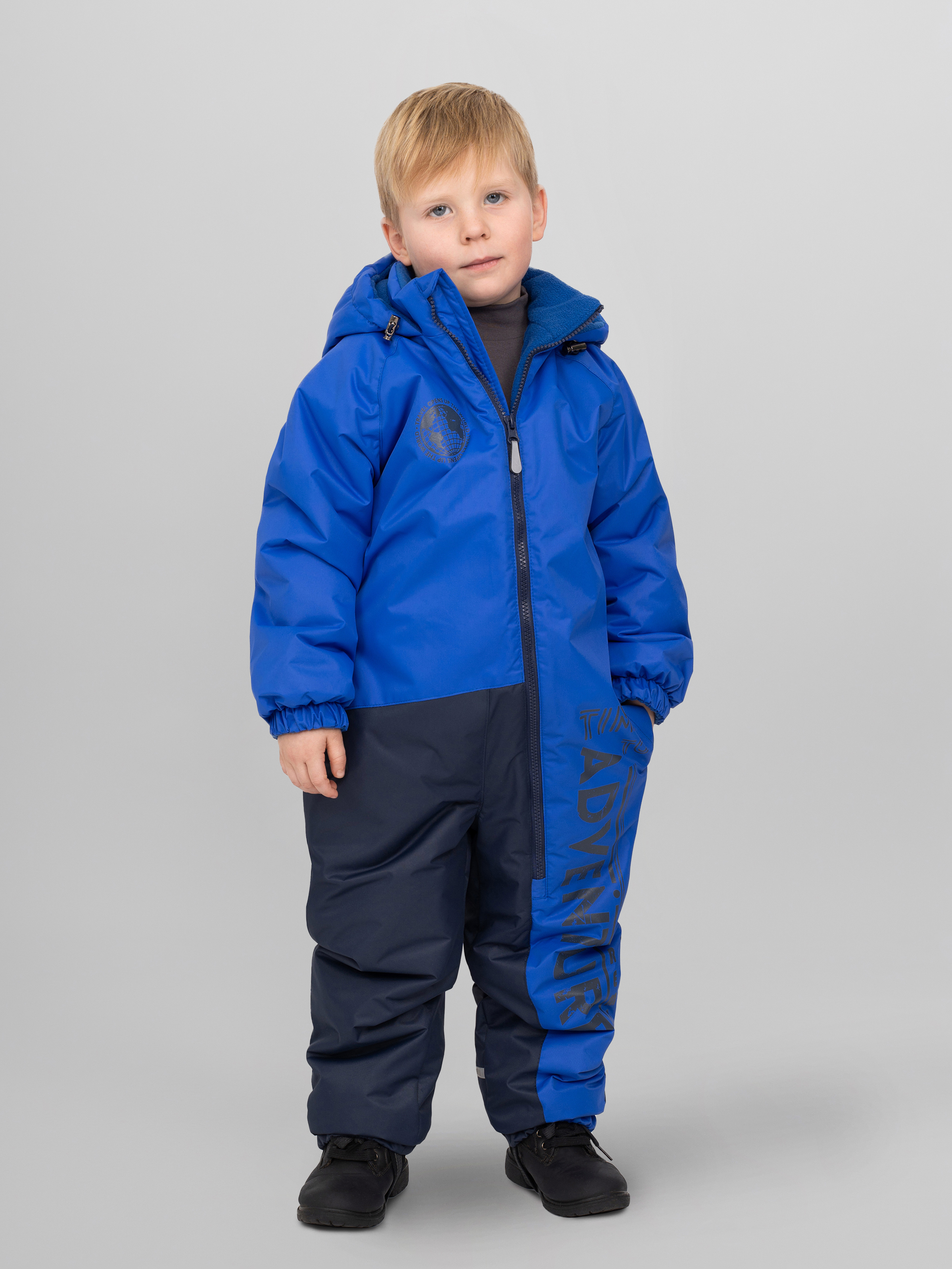 Комбинезон Arctic kids 30-038 синий - фото 5