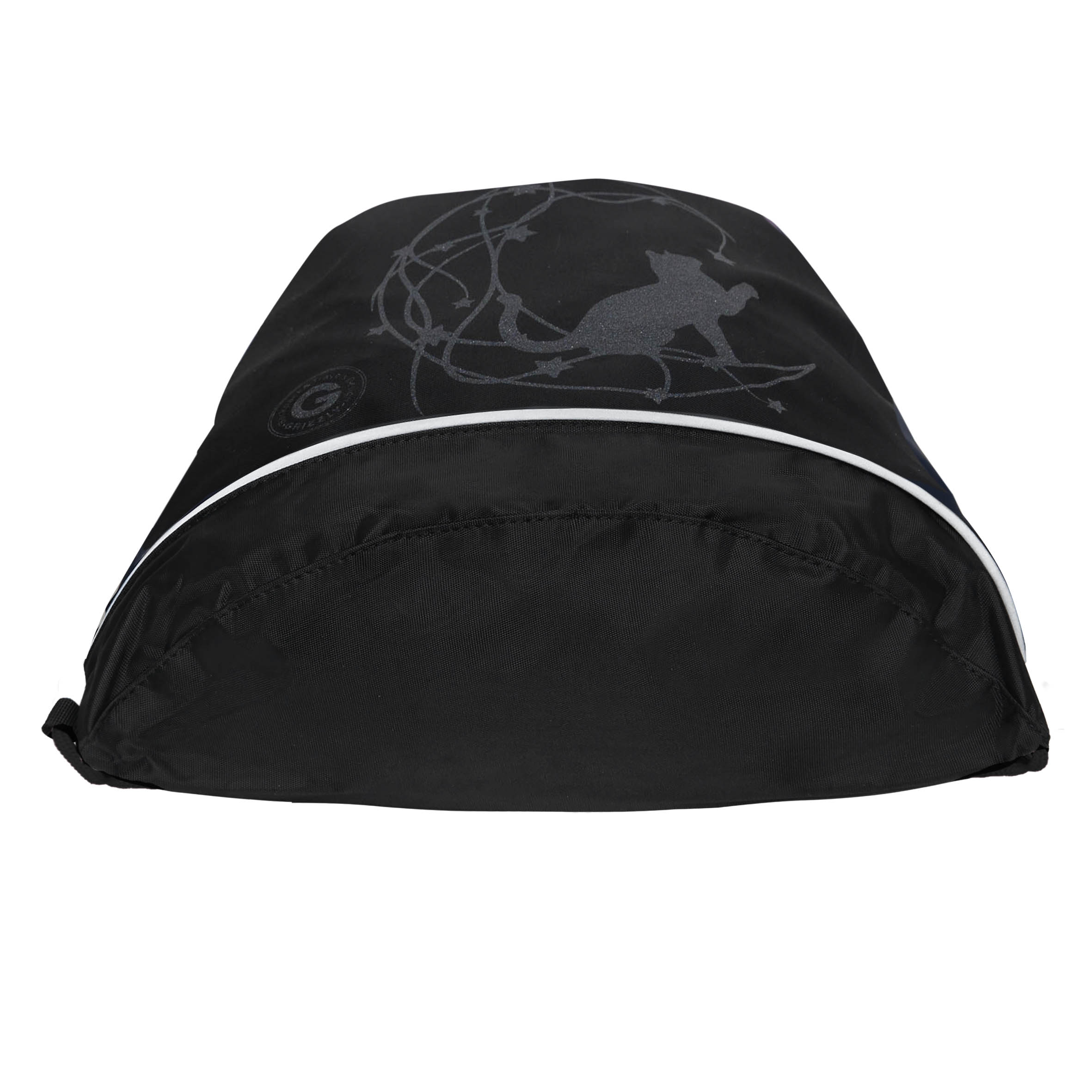 Мешок для обуви Grizzly для девочки Серый - фото 4