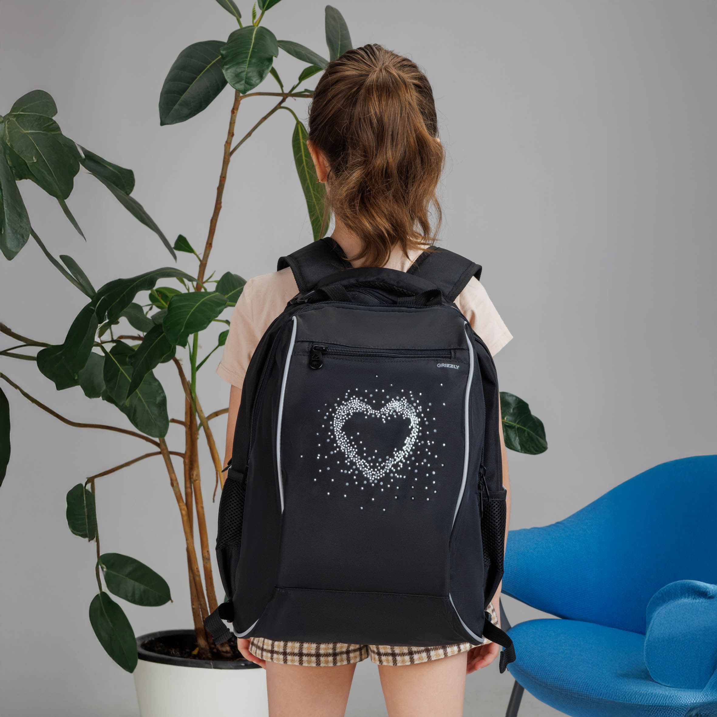 Рюкзак Grizzly для девочки - фото 13