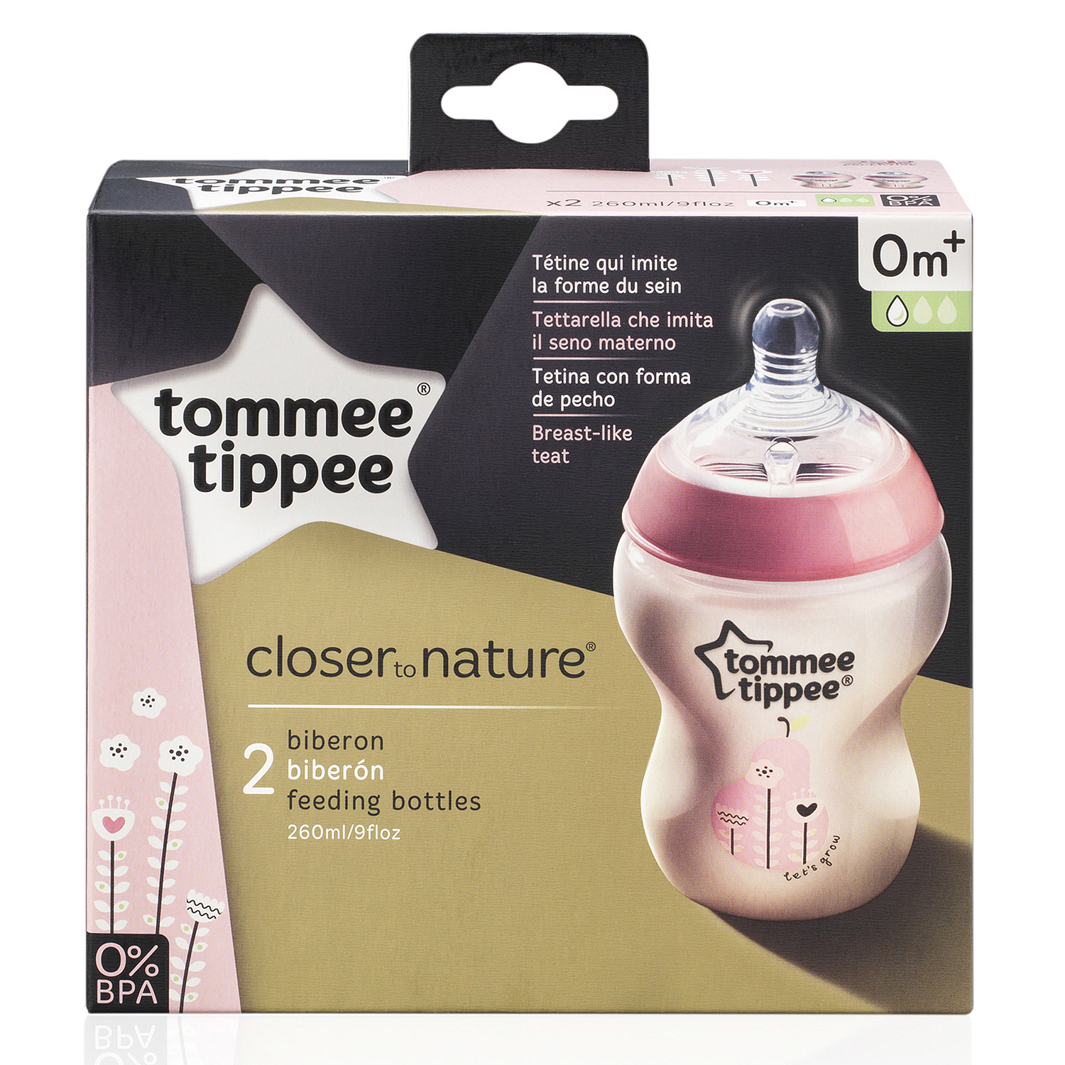 Бутылочка Tommee tippee 260 мл 2 шт. - фото 2