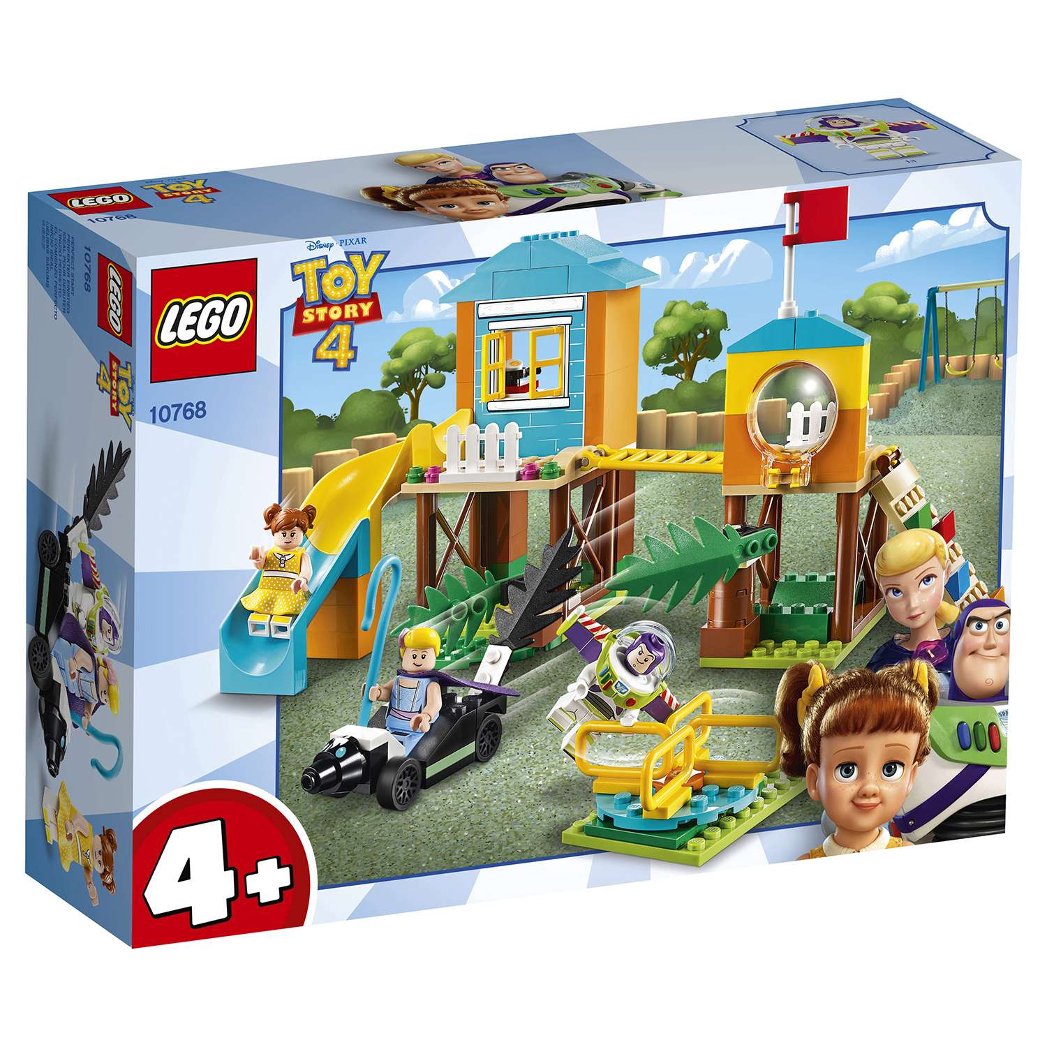 Конструктор LEGO 4+ Приключения Базза и Бо Пип блочный - фото 2