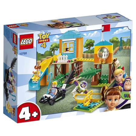 Конструктор LEGO 4+ Приключения Базза и Бо Пип блочный
