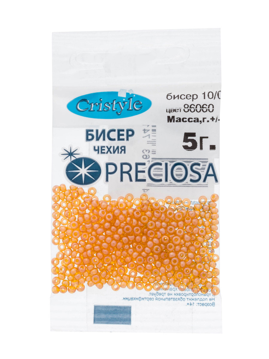 Набор для творчества Preciosa бисер 10/0 5 г цвет 86060 - фото 9