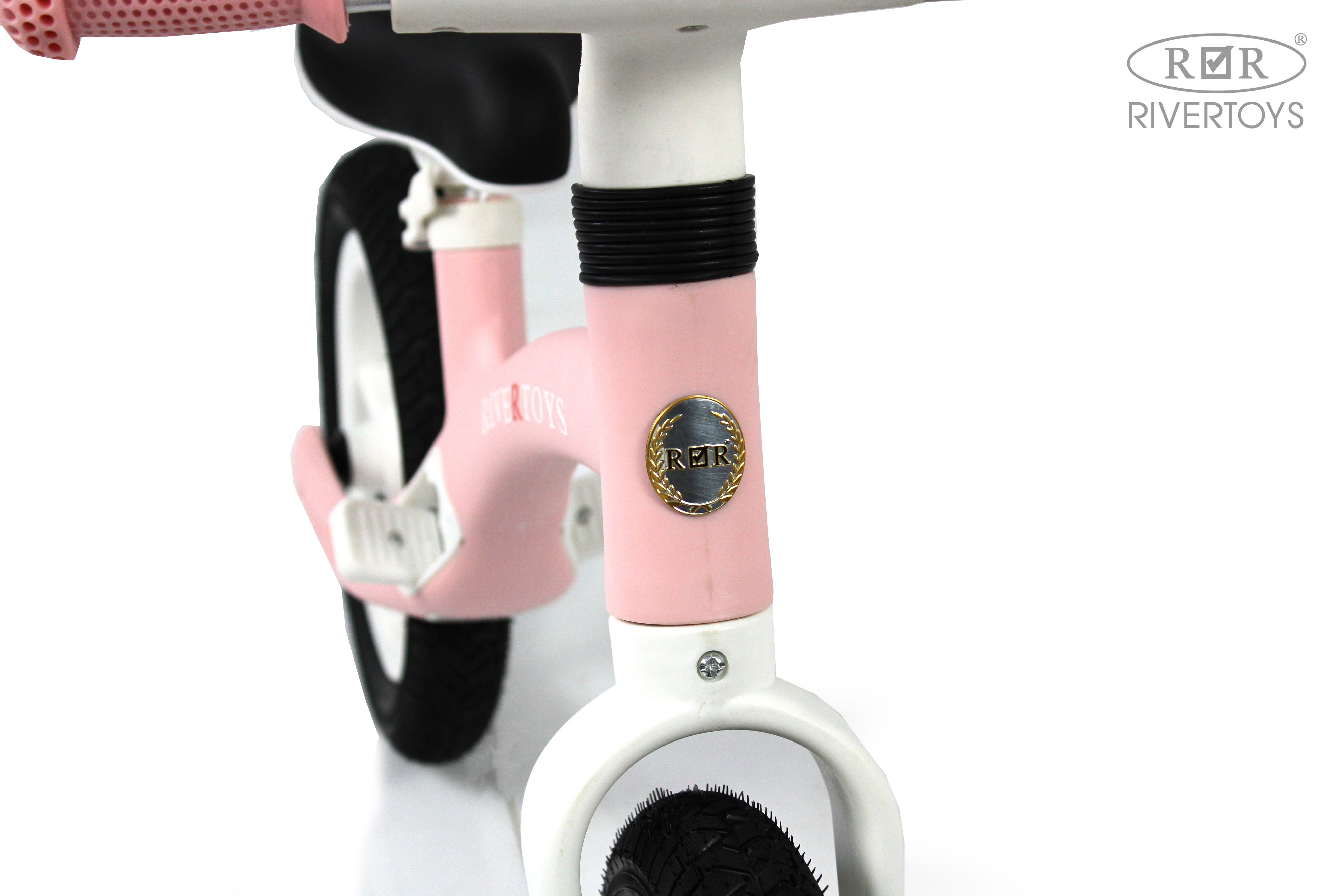 Двухколесный беговел RIVERTOYS 12 дюймов - фото 19