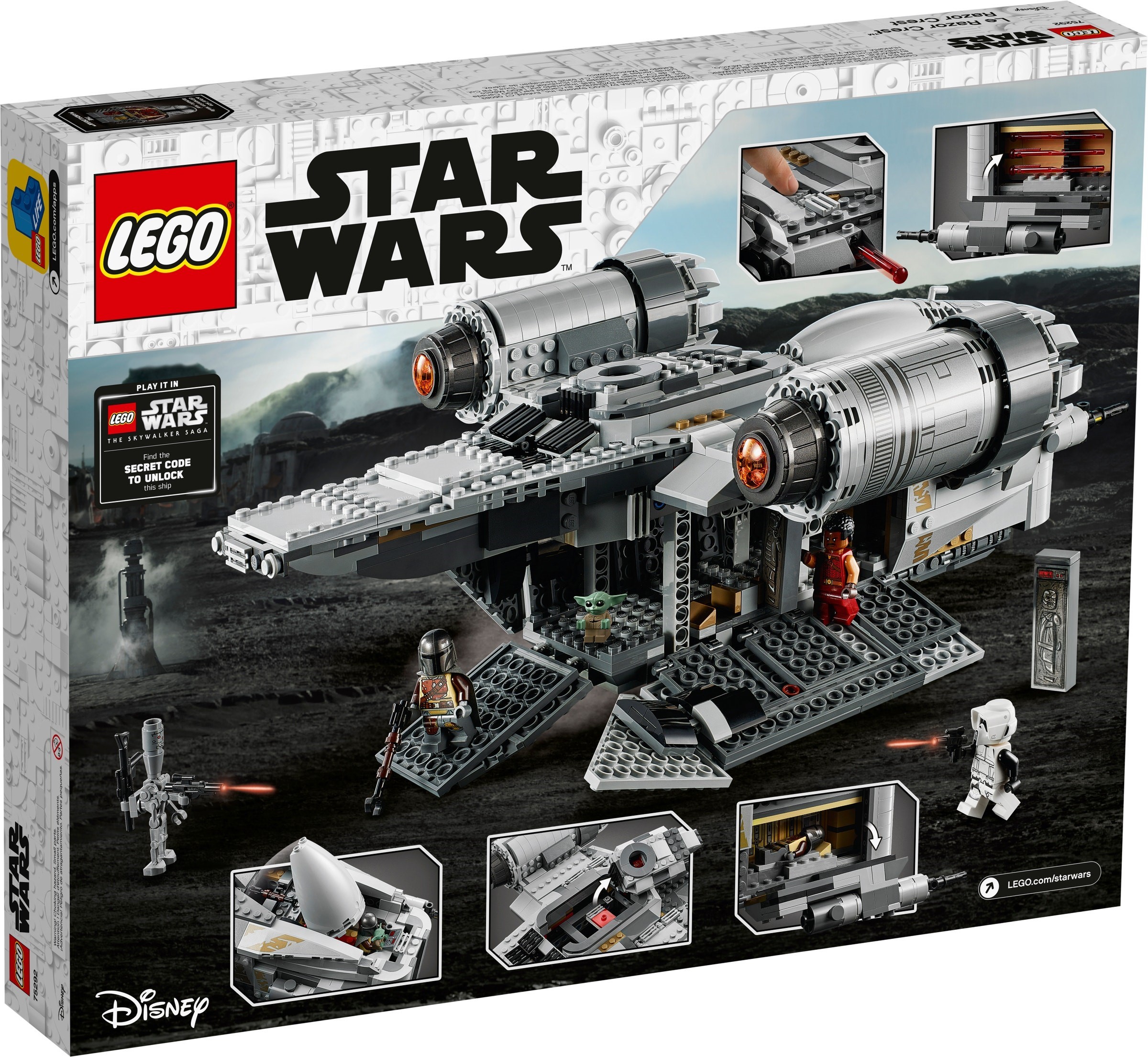 Конструктор LEGO Star Wars 75292 1023 дет. - фото 1