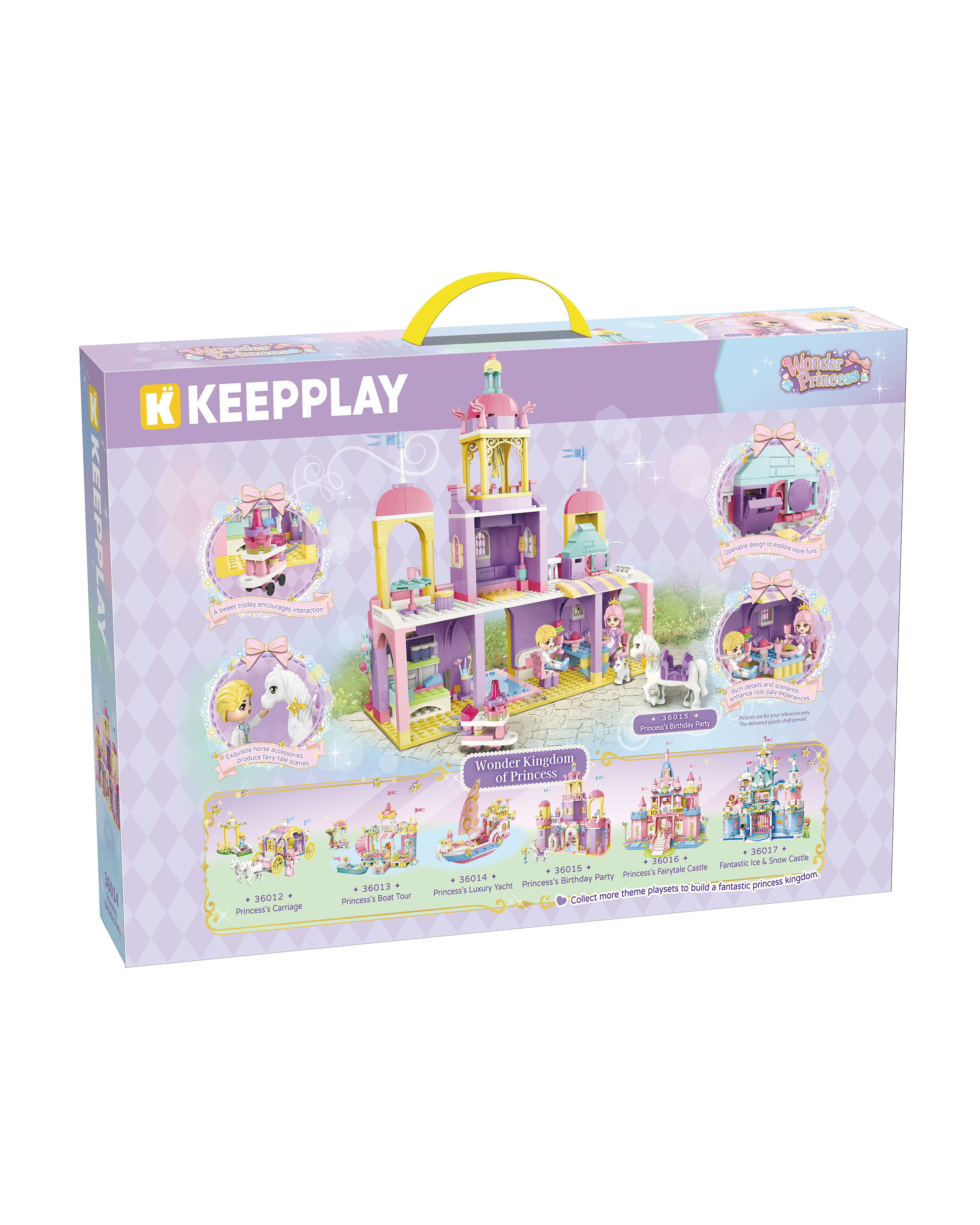 Конструктор QMAN День рождения принцессы 512 дет. - фото 4