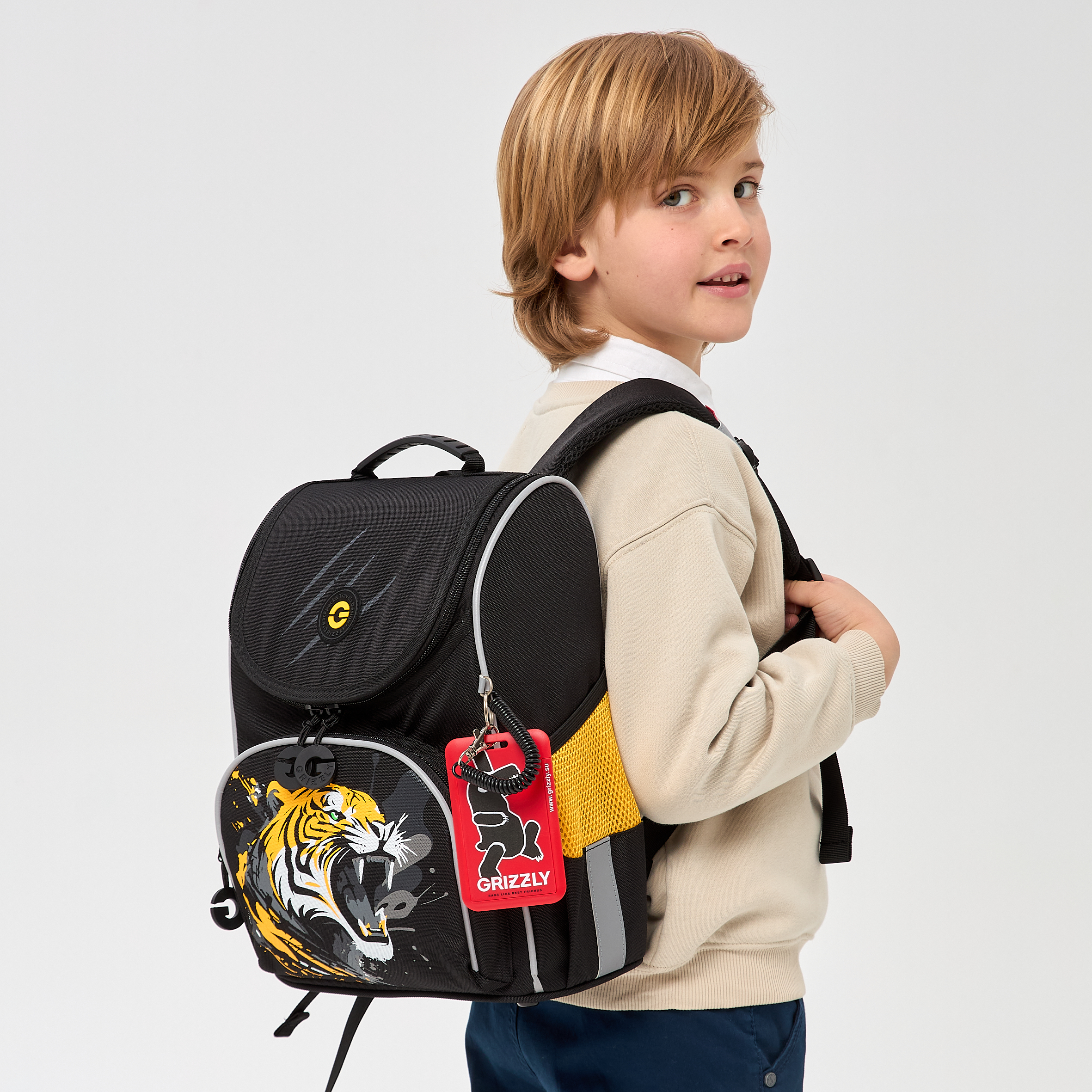 Ранец Grizzly Тигр - фото 16